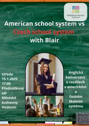 foto - American school system vs Czech school system with Blair